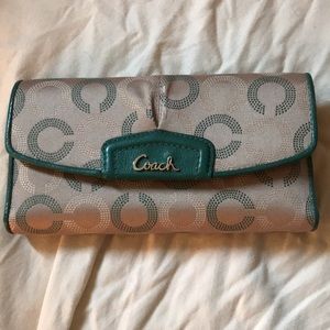Coach Checkbook Wallet